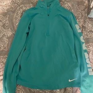 Nike dri fit 3/4 zip
